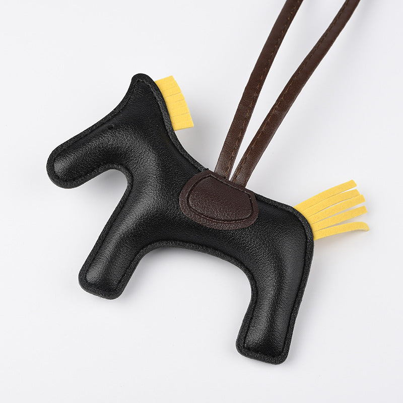 Wholesale PU Cotton Pony Bracelet Car Multi-function Key Chain
